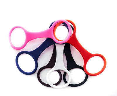 SpearPro Silicone Snorkel Keeper (black, white, pink, orange, brown, blue)