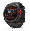 Garmin fēnix® 8 – 51 mm, AMOLED Slate Gray with Black Silicone Band