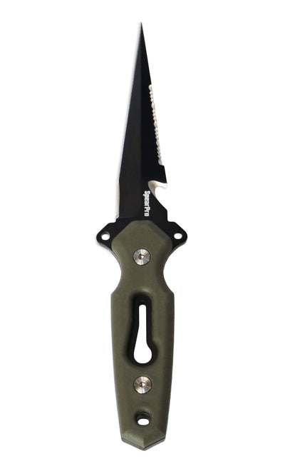 SpearPro Ranger Needle 4.5" Stainless Steel Dive Knife Teflon Coated